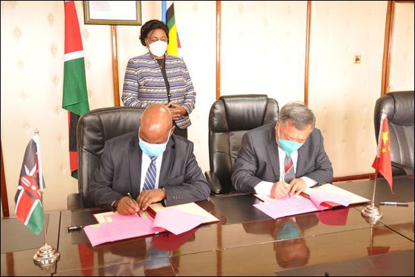 จีนเสร็จสิ้นโครงการช่วยเหลือด้านธัญญาหารแก่เคนยา