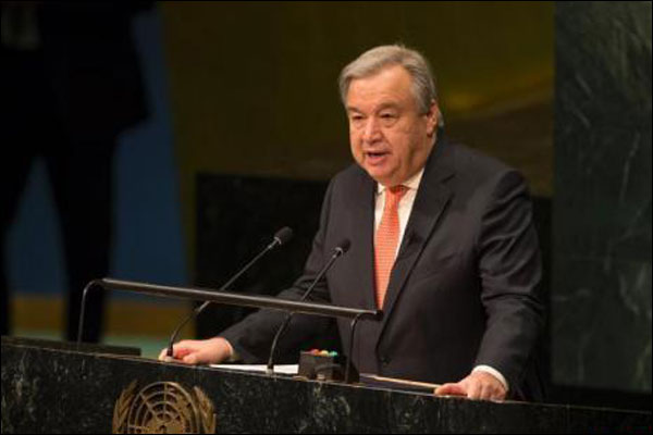 เลขาธิการสหประชาชาติออกแถลงการณ์เกี่ยวกับสถานการณ์ยูเครน