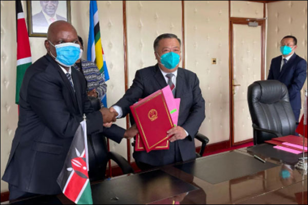 จีนเสร็จสิ้นโครงการช่วยเหลือด้านธัญญาหารแก่เคนยา