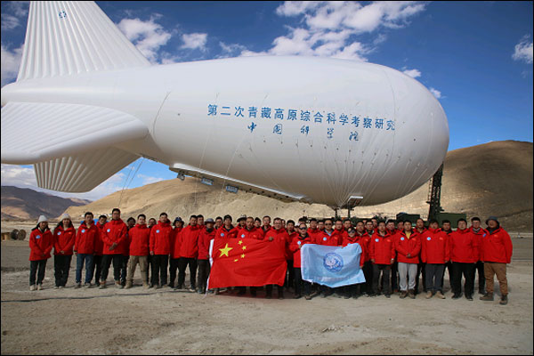 “จี๋มู่ 1”เรือเหาะจีนสร้างสถิติยินบินสูงสุด 9,032 เมตร สำรวจเอเวอร์เรสต์