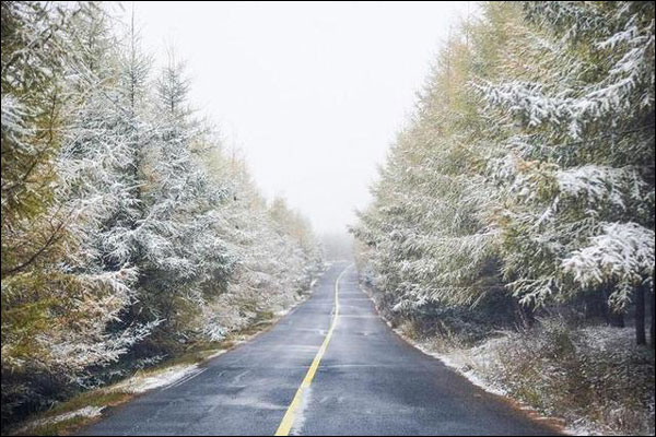 หลายพื้นที่ในจีนมีหิมะตกแล้ว