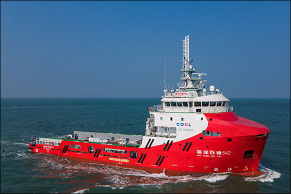 จีนสร้างเรือคุ้มกันอัจฉริยะพลังงาน LNG ชุดแรก