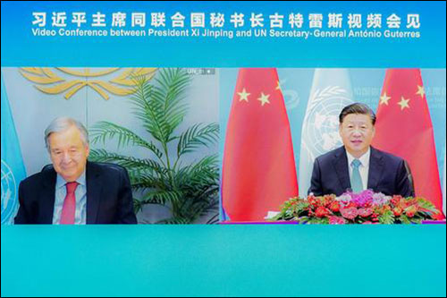 ปธน.จีนพบเลขาธิการใหญ่สหประชาชาติ