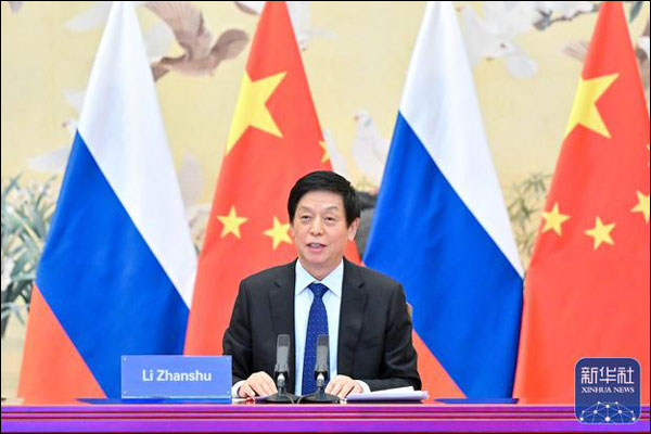 ประธานสภาฯ จีนเจรจากับประธานสภาสหพันธรัฐรัสเซีย