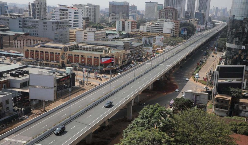 ทางด่วนกรุงไนโรบีเคนยาที่จีนลงทุนเริ่มทดลองเดินรถแล้ว