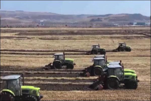 พื้นที่ต่าง ๆ ทั่วจีนเร่งเพาะปลูกฤดูใบไม้ผลิ