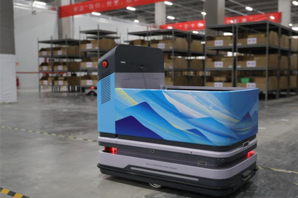 เยี่ยมชมศูนย์โลจิสติกส์หลักโอลิมปิกฤดูหนาวปักกิ่ง 2022