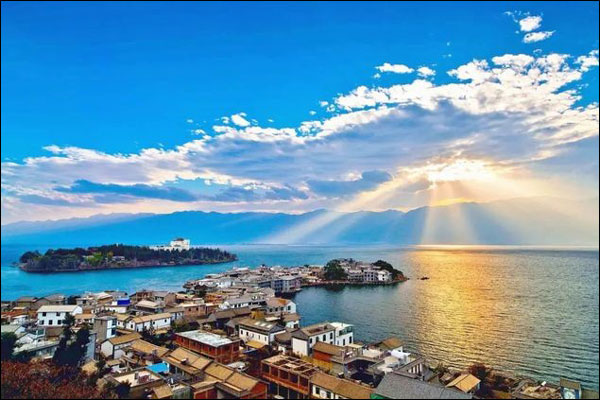 มณฑลหยุนหนานตั้งสถานีอิเล็กทรอนิกส์คุ้มครองทะเลสาบบนที่ราบสูง