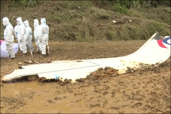 จีนประกาศผลตรวจสอบเบื้องต้นอุบัติเหตุเครื่องบินตก “21 มีนา”